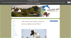 Desktop Screenshot of hauser-hof.de