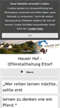 Mobile Screenshot of hauser-hof.de